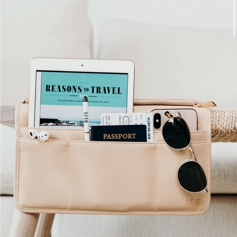 Beis Seatback Organizer in Beige